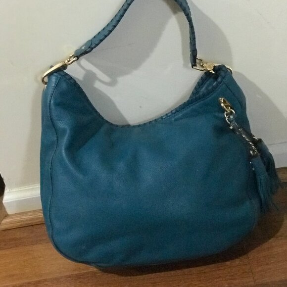 Michael Kors turquoise hobo bag (Preowned) - Picture 2 of 9